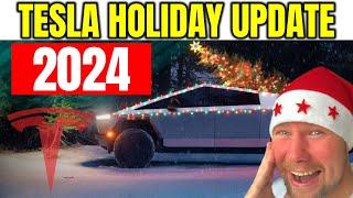 ES IST DA! Tesla Holiday Update 2024 - das ist neu! | EFIEBER