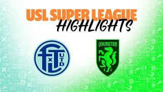 10.19.2024 | Fort Lauderdale United FC vs. Lexington SC - Game Highlights