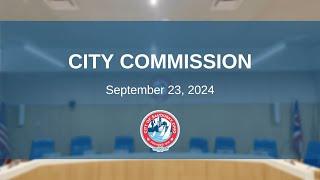 City Commission Meeting - September 23, 2024