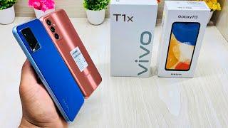 Vivo T1x Vs Samsung Galaxy F13 Unboxing & Comparison || Full Details in Hindi