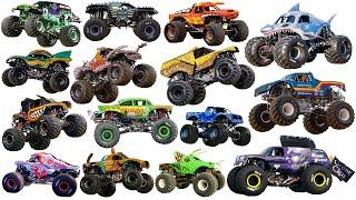 MONSTER JAM Vehicle - Top Most Outstanding Monster Trucks of 2024 | Grave Digger, Max-D, Bigfoot