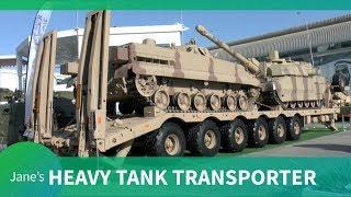 IDEX 2019: VOLAT Heavy Tank Transporter