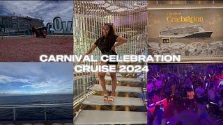 CARNIVAL CRUISE VLOG | CARNIVAL CELEBRATION 2024 | THEKORIJ