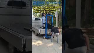JIN YANG HU Electric Forklift Self Lifting Forklift with Battery Self-loading Forklift #forklift