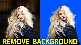 Remove Background and Photo Editing | Change Background | Refine Edge Photoshop in Hindi | sabke sab