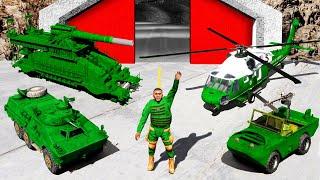 Collecting SECRET ARMY VEHICLES in GTA 5!