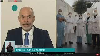 Rodríguez Larreta inauguró un nuevo período de sesiones ordinarias de la Legislatura porteña
