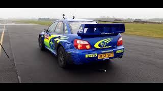 Prodrive Legends tests Peter Solberg's 2004 Japan Rally-winning Impreza WRC following restoration