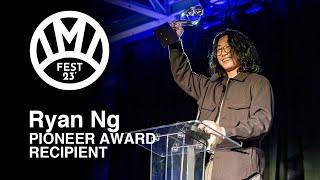 Ryan Ng | Pioneer Award | IMI Awards Acceptance Speech