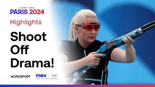 Amber Rutter Takes Silver In Controversial Shoot-Off | Women's Skeet Final #Paris2024