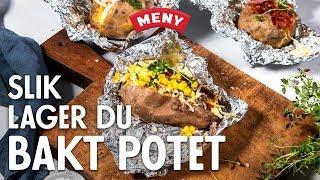 Slik lager du bakt potet