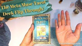 Deck Flip Through - The Meta Muse Tarot by Kerry Krogstad 