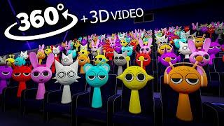 Incredibox Spurnki 360° 3D Experience: CINEMA HALL 3D VR Animation