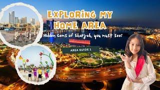  Exploring Al Majaz Waterfront + Little Sister Face Reveal! 