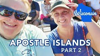 Apostle Islands | Bayfield, Wisconsin | Days 3-5 - Boat Cruise and Hiking Copper Falls State Park