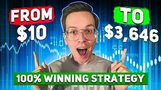 FROM $10 TO $3,646 - BEST POCKET OPTION STRATEGY | BINANCE EXCHANGE