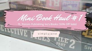 (Mini) Book Haul # 1 ft. Psicom Books || Simply Jane