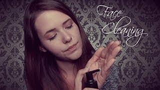 ASMR Sanfte Gesichtsreinigung  FACE CLEANING ROLEPLAY [deutsch/german]