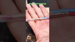 How to connect two wires 