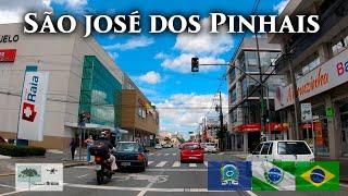 Conheça SÃO JOSÉ DOS PINHAIS PR de carro pelo centro! [GoPro] #saojosedospinhais #parana #brasil