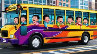 wheels on the bus song  kids toddler nursery rhyme for toddler kids song fun for kids