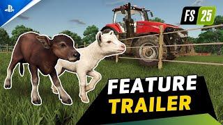 Farming Simulator 25 - Feature Trailer | PS5 Game