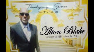 Thanksgiving Service for the Life of Alton Blake