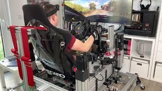 INSANE SIM RACING MOTION SIMUALTOR   DIRT Rally 2.0 on the LIMIT