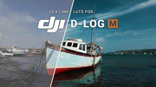 New DJI Pocket 3 D-LOG M Luts - Wow this is easy!