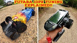 How To Tune Your RC Car Futaba 7 And 10PX Tuning EXPLAINED