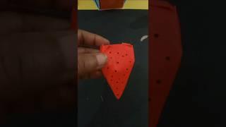 Strawberry Crafts You Need To Try#diy#art and craft#idea#origami#cute#craft#paper#YouTube short