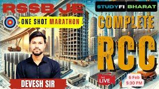 RSSB JE | One Shot Marathon | RCC | Devesh Sir | Studyfi Bharat |