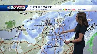 Video: Slippery travel before noon on Christmas Eve (12-24-24)