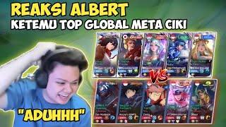 Albert's reaction to meeting Top Global Meta Ciki! Exciting Match Against Onic Albert!