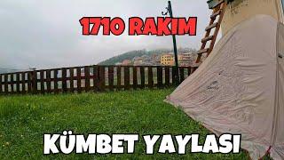 I Camped in Giresun Kümbet Plateau! - I'm Traveling Around Turkey by Hitchhiking ~101