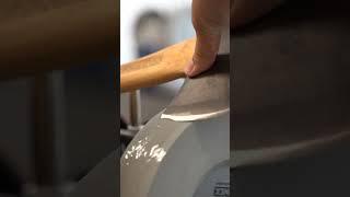 How to sharpen an axe on the Tormek system