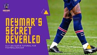 How to wear your football socks like a pro in 2022 | DIY Leg Sleeve Tutorial | No sock tape needed!