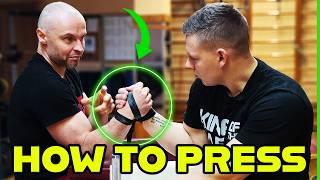 Mastering FLOP WRIST PRESS - Arm Wrestling Techniques