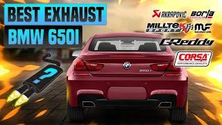 BMW 650i Exhaust SoundAero,Capristo,Dinan,Eisenmann,GTHaus,Magnaflow,MEC,Megan,Supersprint