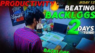 STUDIED TILL 5 AM for #neet || *BACKLOGS BREAKDOWN* Day 13