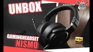 UNBOX ADVANCED NISMO Audiophile Gaming Headphones By Soundproofbros