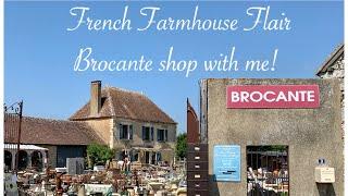 Shop with me! Brocante in France, and shopping haul :)