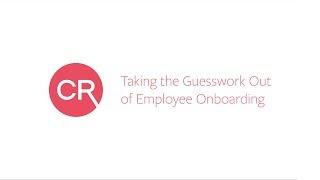 CentralReach - Taking the Guesswork out of Employee Onboarding