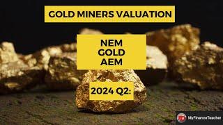 Gold miners: Newmont, Barrick, Agnico | 28 Aug 2024