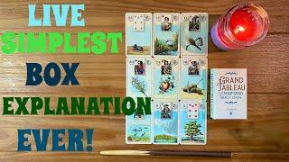 SIMPLEST LENORMAND NARRATIVE BOX SPREAD EXPLANATION EVER!