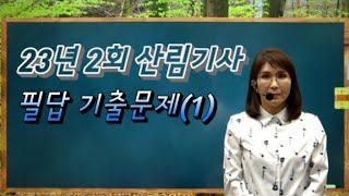 주경야독 이정희 2023년 2회 산림기사 2차 실기 필답 기출문제