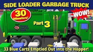 Side Loader Garbage Truck Part 3 in Our Learning Neighborhood