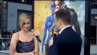 jennifer lawrence X men days of future past interview