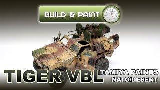 PAINTING & WEATHERING MODERN CAMO - TIGER MODEL VBL FINISHED WITH TAMIYA PAINTS (FULL BUILD & PAINT)