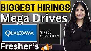 Finally Qualcomm Biggest Hiring 2025 | Vinsol Hiring | Off Campus Drive 2025 | Freshers Hiring